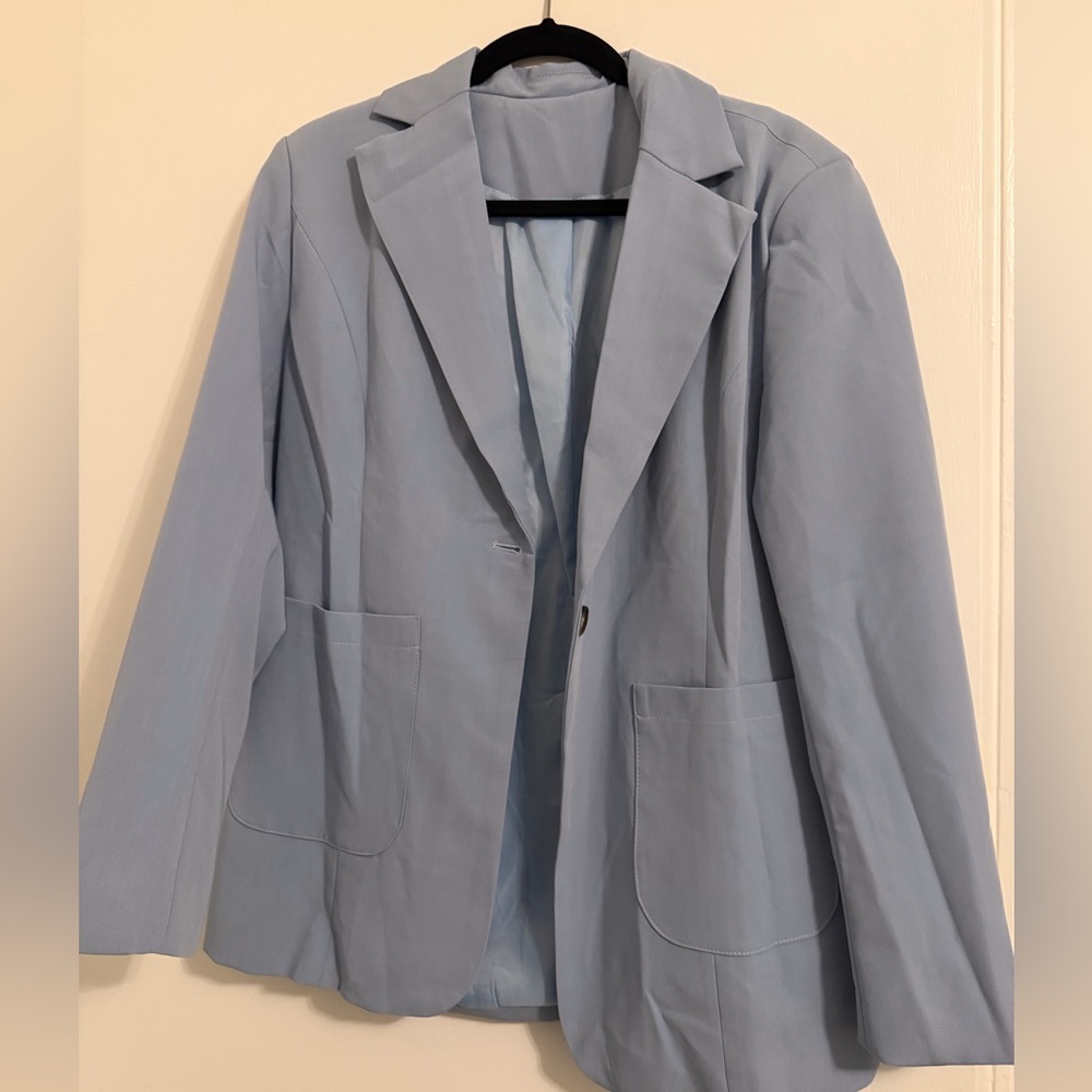 Women's Light Blue Blazer